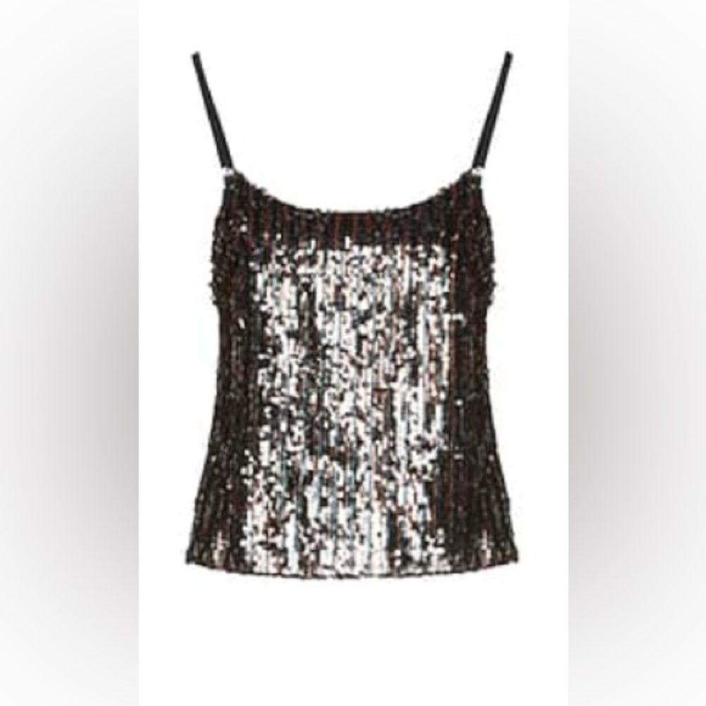 Siste’s Sequin crop Top